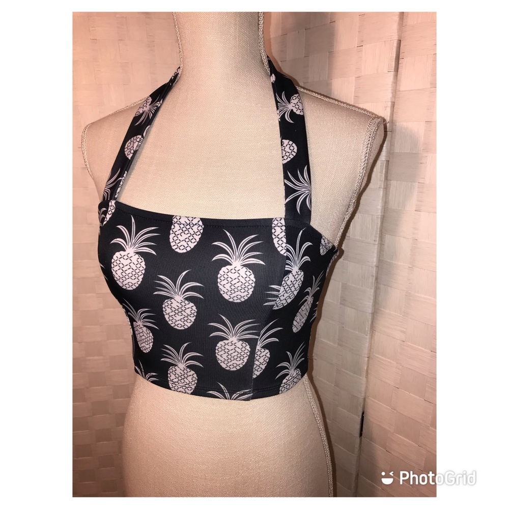 Tela Pineapple Crop Top
